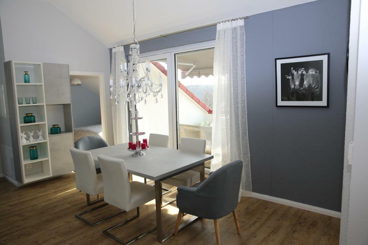 Mit Designerkueche, Loggia Nahe Stuttgart Apartment